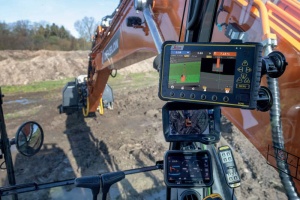 Nuevo sistema de guiado de maquinaria Leica MC1 3D para la excavadora DX225LC-7X de Develon