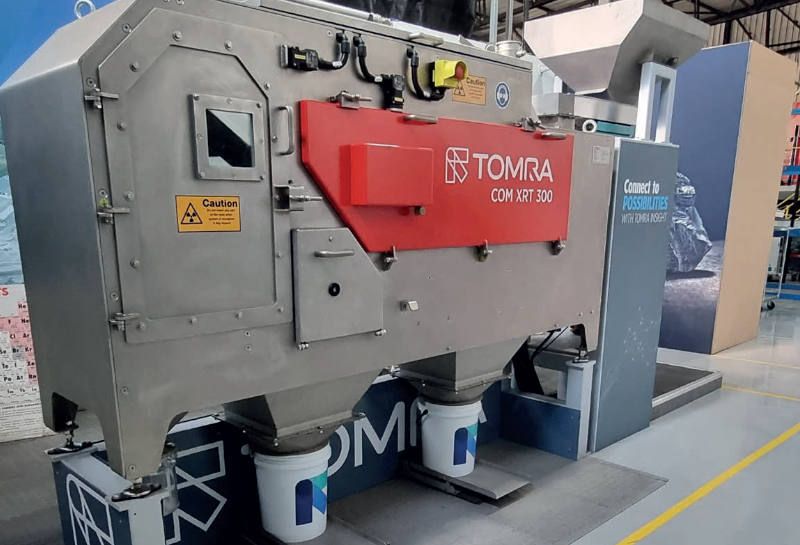 La solución completa para la recuperación de diamantes de Tomra Mining atrae un gran interés