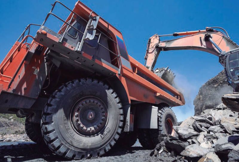 Los neumáticos ideales para las Canteras y Minas y el transporte de los minerales: BKT