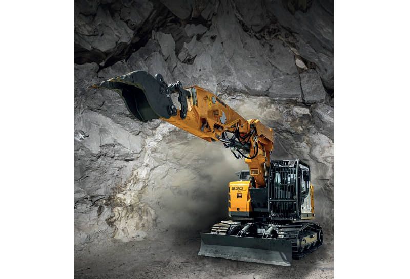 Lanzamiento mundial de la excavadora de orugas R 930 Tunnel de Liebherr