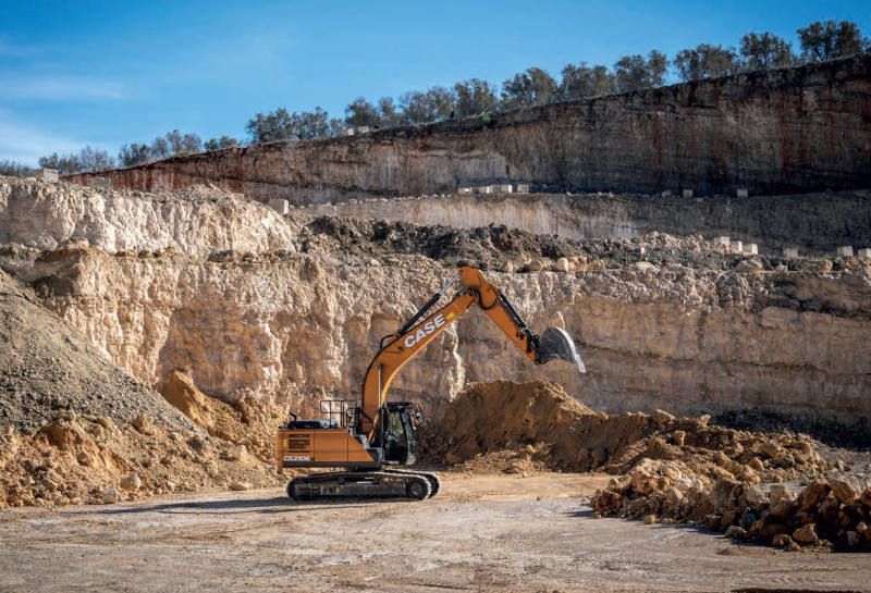 Excavadora de cadenas de 20 toneladas CX210E-S Essential de Case