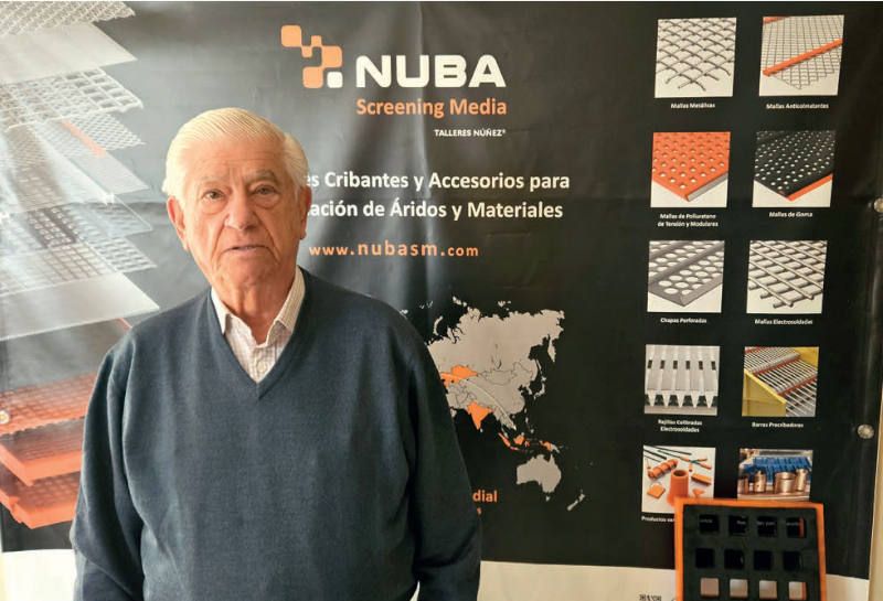Pepe Olalla, más de 60 años trabajando y colaborando con el Grupo Nuba.